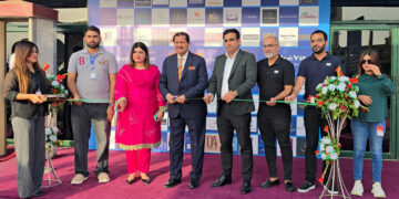 Dr Mirza Ikhtiar Baig Member National Assembly of Pakistan inaugurating 3 days Pakistan life style Furniture Expo”at Expo Center Karachi