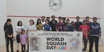 Jahangir Khan Sports Club Celebrates World Squash Day in Karachi