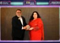 Farah Sadiq Khan was honored with a token of appreciation on behalf of Digitech Transformation for her valuable participation in the Job Fair 2025 and Vision 2025 initiative.