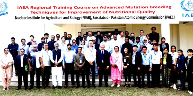 IAEA Regional Training Course at NIAB Concluded 