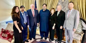 Congressman Ron Estes Joins Senator Rana Mahmoodul Hassan for a High-Level Dinner Meeting in New Jersey