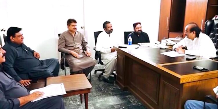 Sindh Secretary for Information, Nadeem-ur-Rehman Memon,