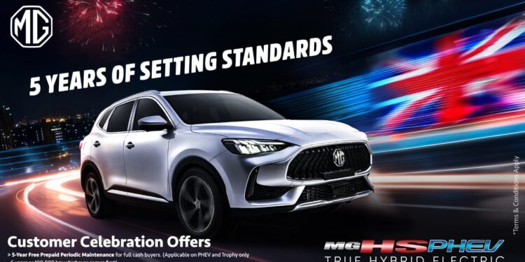 MG Pakistan Celebrates 5 Years of Setting Standards in Pakistan 