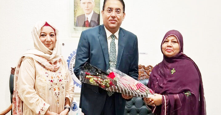 Women Entrepreneurs Call on KCCI President Rehan Hanif