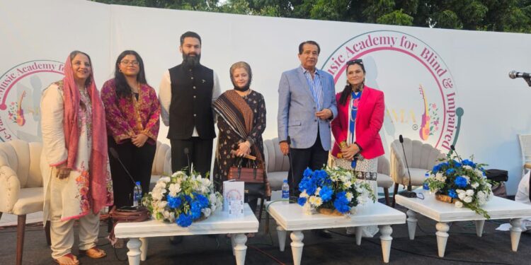Launch of SEPMA Music Academy to mark the tenth year of Shaan e Pakistan Harmonizing Hope for the Visually Impaired