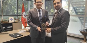 Chairman Tabani Group Hamzia Tabani  meeting with  Mr. Aqeel Ahmed, Group CEO of SITECH