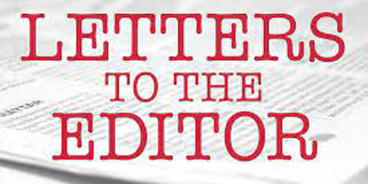 Letter to editor