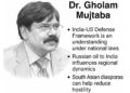 U.S.–India Defense Framework: Strategic Structure, Russian Oil, and Pakistan’s Role in a Shifting Regional Order By Dr. Gholam Mujtaba
