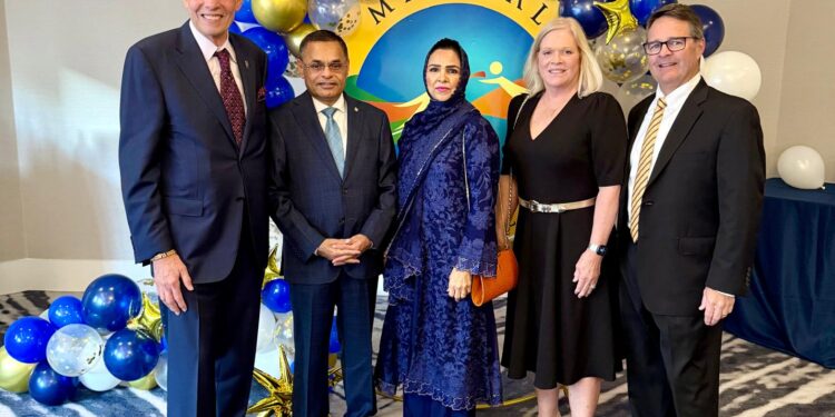 Muhammad Saeed Sheikh Honored as Humanitarian Partner at Medical Bridges’ “One People One World” Gala.