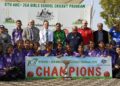 AUSTRALIAN HIGH COMMISSION EMPOWERS GIRLS THROUGH CRICKET IN KARACHI  Ismail School defended Title.