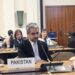 Syed Qasim Naveed Qamar represented Pakistan at the UNECE forum in Geneva.