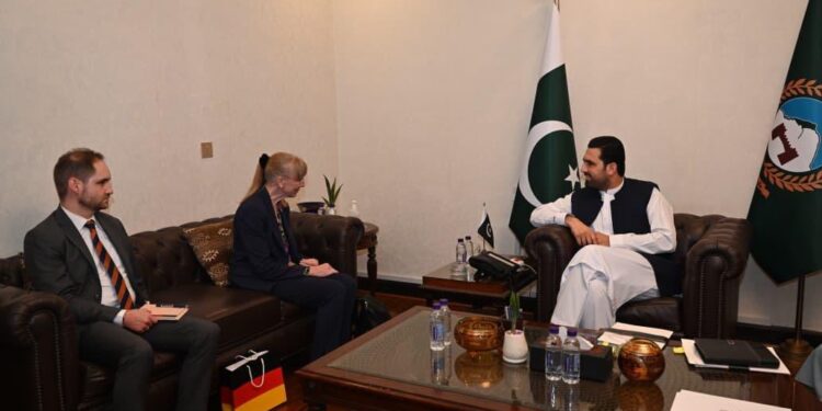 Ambassador Ina Lepel was honoured to meet Khyber Pakhtunkhwa’s new Chief Minister, the Hon.