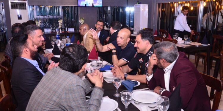 International Business Forum IBF First Premier Members dinner in honor of Mr. Pir Muhammad Shah DIG Traffic Karachi