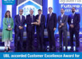 United Bank Limited has been honoured with the Customer Excellence Award