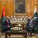 His Majesty King Abdullah and Pakistan President Asif Ali Zardari on Sunday held talks in Islamabad,
