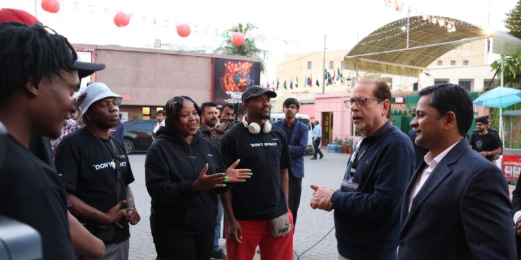 Syed Hassan Naqvi met with President ACP Mohammad Ahmed Shah & visited Arts Council, Karachi