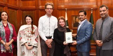 Commissioner Karachi held a meeting today with Melissa Corkum