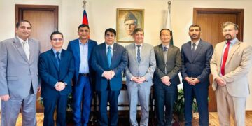 H.E. Abrar H. Hashmi, Ambassador of Pakistan, hosted a cordial luncheon meeting