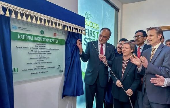 Denmark, in collaboration with UNODC Pakistan and the University of Narowal, launch the National Incubation Centre for Social Entrepreneurship!