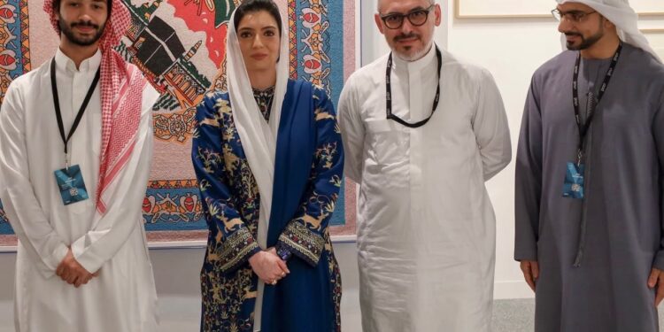 First Lady Bibi Aseefa Bhutto Zardari Visits Abu Dhabi Art 2025
