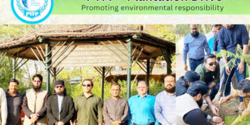 Professional Youth Foundation of Pakistan (PYFP) successfully organized a Plantation Activity at the University of Karachi