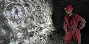 Possibly the world’s largest spider web discovered on the Greece-Albania border.