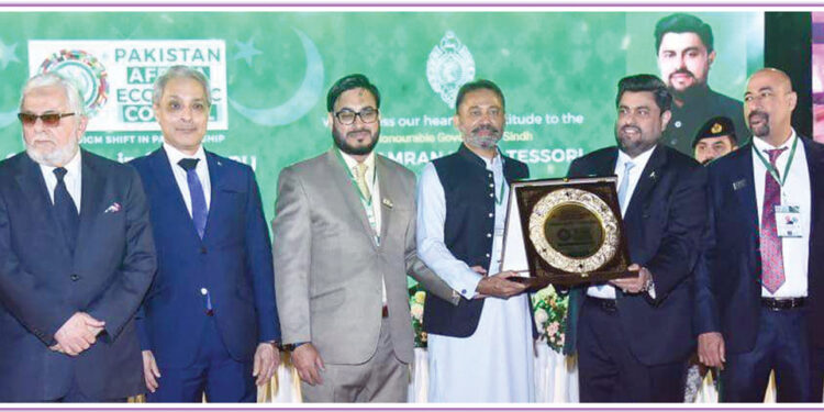 Swearing-in Ceremony of Pakistan Africa Economic Council officials at Governor House.