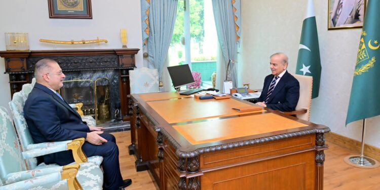 Minister for Information Sindh, Sharjeel Inam Memon, calls on Prime Minister Muhammad Shehbaz Sharif The meeti