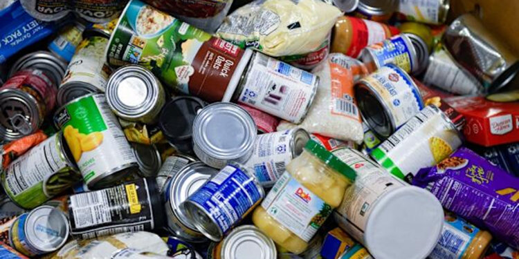 US: Traffic ticket fines reduced in exchange for food in court.