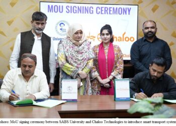 SABS UNIVERSITY JAMSHORO SIGNS MOU TO LAUNCH SMART TRANSPORT INITIATIVE