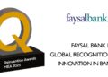 Faysal Bank Earns Global Recognition at Qorus Reinvention Awards MEA 2025