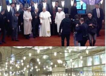 Pope Leo XIV’s visit to the Blue Mosque