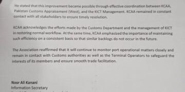 Container Backlog at KICT Resolved: KCAA Notes Operational Improvement