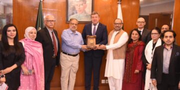 EU Ambassador to Pakistan H.E. Raimundas Karoblis Visits FPCCI