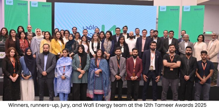 Wafi Energy celebrates young Pakistani entrepreneurs at the 12th  Tameer Awards 2025