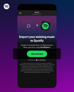 Spotify TuneMyMusic 01