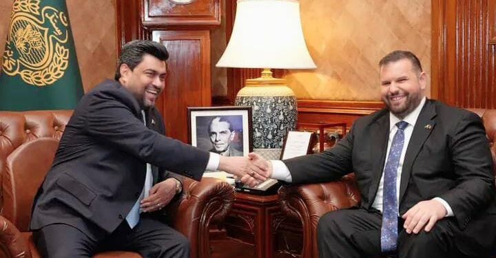 Ambassador of Romania Dr. Dan Stoenescu Meets Governor of Sindh Kamran Khan Tessori to Strengthen Romanian–Pakistani Bilateral Relations