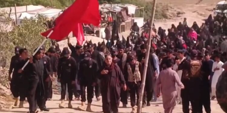 Azadari Held at the Sacred Shrine of Masooma-e-Sindh During Ayyam-e-Fatimia