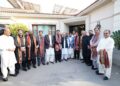  Sindh Senior Minister Sharjeel Inam Memon hosted a luncheon in honour of the members of the Central Executive Committee of the Pakistan Peoples Party.