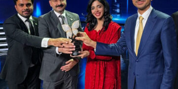 PAKISTANI ACTRESS SONIYA HUSSYN WINS BEST SUPPORTING ACTRESS AWARD AT FIRST-EVER “DIAMOND BUTTERFLY” EURASIAN FILM ACADEMY AWARDS
