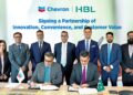 Chevron Pakistan Lubricants and HBL launch strategic partnership  to enhance automotive care
