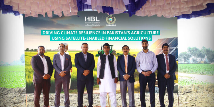 HBL Microfinance Bank and SUPARCO Begin First Disbursements Under Climate-Smart Agri Finance Using Satellite Data Intelligence