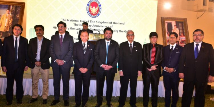 Royal Thai Consulate-General in Karachi Celebrates Thailand’s National Day, Father’s Day and the Birthday Anniversary of King Bhumibol Adulyadej The Great
