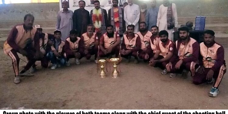 Speakers express their views on holding a shooting ballexhibition match as part of the National Games