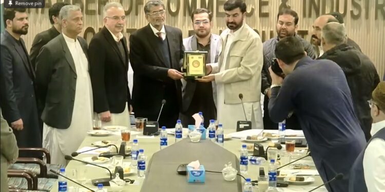 Pakistan Horticulture Development and Export Company (PHDEC) convened an awareness meeting at the Quetta Chamber of Commerce and Industries (QCCI)