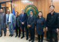 A meeting was held between TDAP Peshawar and the Olive Culture II Scale-up Project Team at the Agriculture Research Institute (ARI) Tarnab, Peshawar,