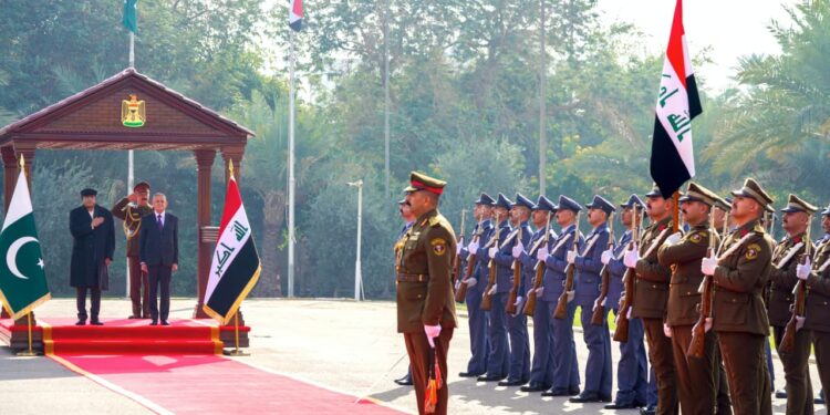 President Asif Ali Zardari Meets Iraqi President