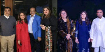 A Memorable Dinner Party was Organized in Honor of Mr. & Mrs. Aamir Jamal, Friends by Hanif Akbar Ali and Kabir Kanji.
