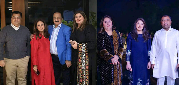 A Memorable Dinner Party was Organized in Honor of Mr. & Mrs. Aamir Jamal, Friends by Hanif Akbar Ali and Kabir Kanji.