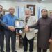 Ateeq ur Rehman receiving Shield from Mr. Sohail Usman, (APMSPIDA) ,